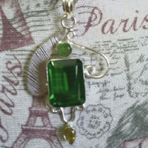 925 stamped sterling silver pendant